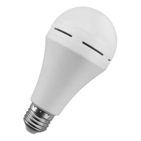 Luz Emergencia Led Lámpara Foco Autónoma 9w Luz Día Fría X 4