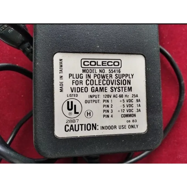 Transformador Cargador ( Colecovision ) Original 25v \(^o^)/