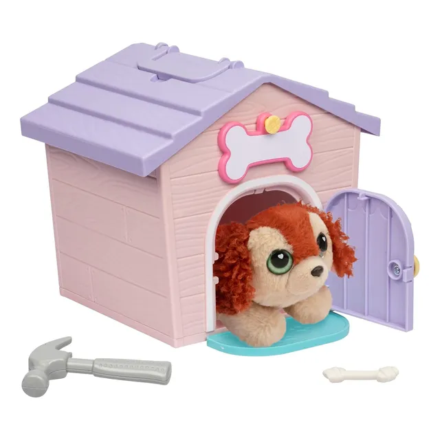Little Live Pets Casa Para Decorar Rosa Con Peluche Sorpresa