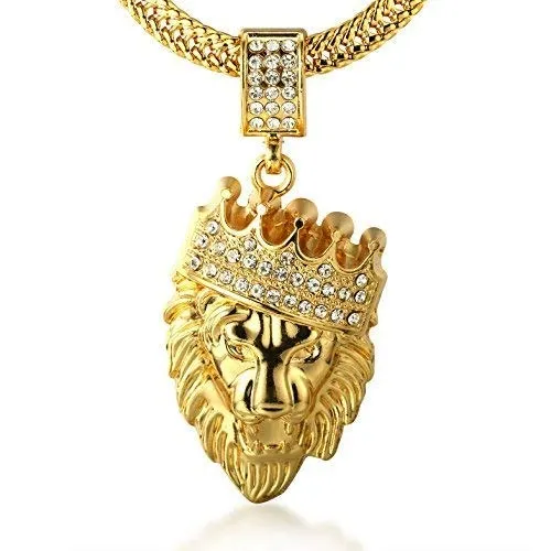 Halukakah &quot;kings Landing Collar Colgante Crown Lion Cha