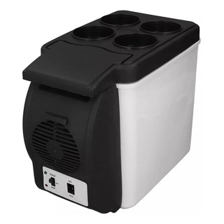 Refrigerador De Coche, Refrigeración 2 En 1, 6 L, 12 V Refrigerador De Coche, Refrigeración 2 En 1, 6 L, 12 V