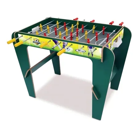 Mesa De Pebolim Xalingo Super Copa Cor Verde Com Bolas Incluídas
