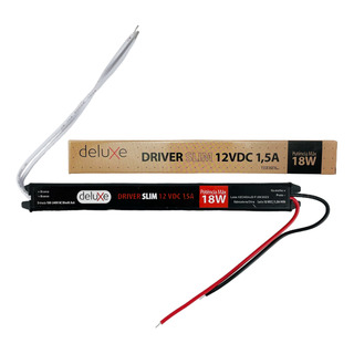 Driver Slim Para Fita Led 1,5a 18w Bivolt 12v Ip20 Avant Driver Slim Para Fita Led 1,5a 18w Bivolt 12v Ip20 Avant