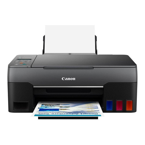 Impresora a color  multifunción Canon Pixma G3160 con wifi negra 110V/220V
