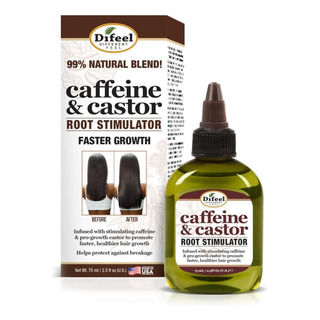 Difeel Caffeine & Castor Root Stimulator Faster Growth 75 Ml Difeel Caffeine & Castor Root Stimulator Faster Growth 75 Ml