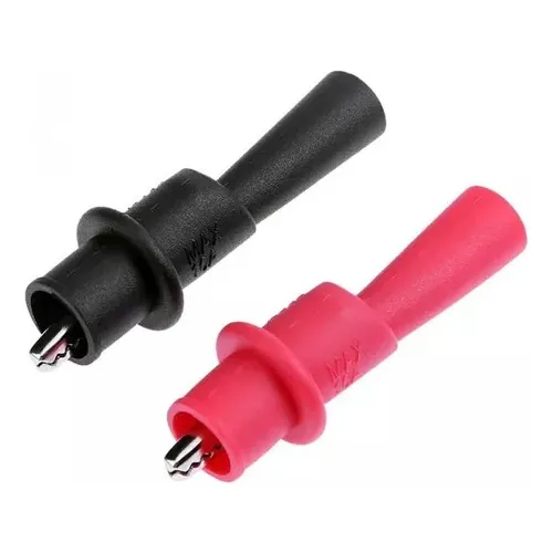 Clip Caiman Adaptador Para Punta De Multimetro