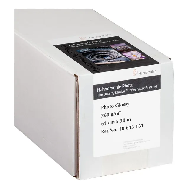 Papel Hahnemühle 10643161 Photo Glossy Rollo 260g/m 24''×30m