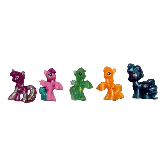 Bonecos My Little Pony 5 Peças Meu Querido Poney 5cm Lote B