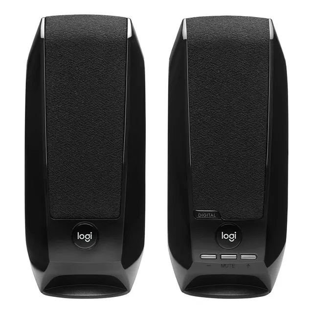 Parlantes Logitch S150 Pc Notebook Escritorio 2.0 Usb Color Negro