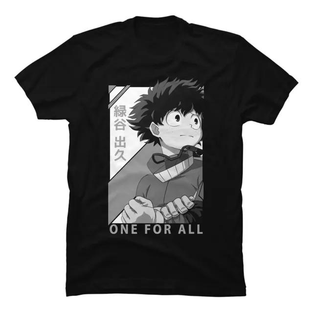 Camiseta De Anime My Hero Academy Boku No Hero