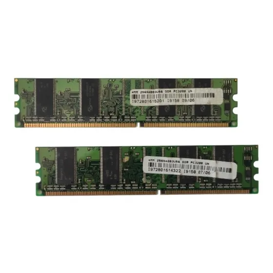 Memória 512mb (2x 256mb) Ddr400 Pc3200 Itaucom Pcs Antigos  