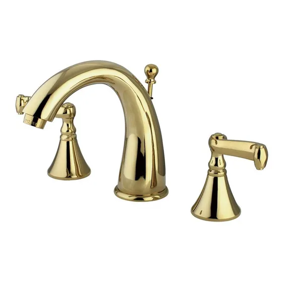 Grifo Lavabo Generalizado 2 Manija 8 16  Laton Emergente 5-3