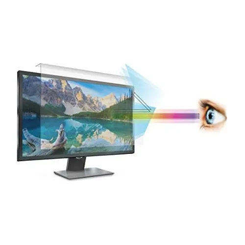 Filtro De Pantalla Antiluz Azul Monitor De Escritorio P...