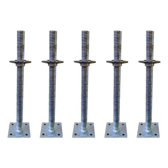 Tornillo Nivelador Andamio 5 Piezas 50cm 34mm Cayam Ct5034-5