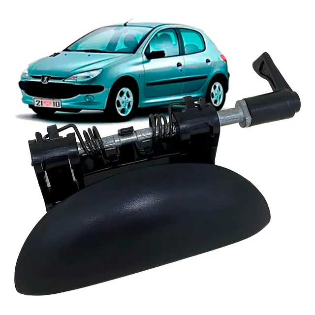Maçaneta Externa Porta Traseira Esquerda Peugeot 206 207