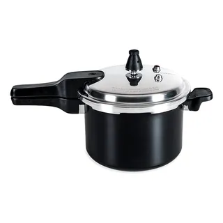 Panela Pressao Ceramic.l Pressure Indução 5,4l Preta Brinox Cor Preto Panela Pressao Ceramic.l Pressure Indução 5,4l Preta Brinox Cor Preto