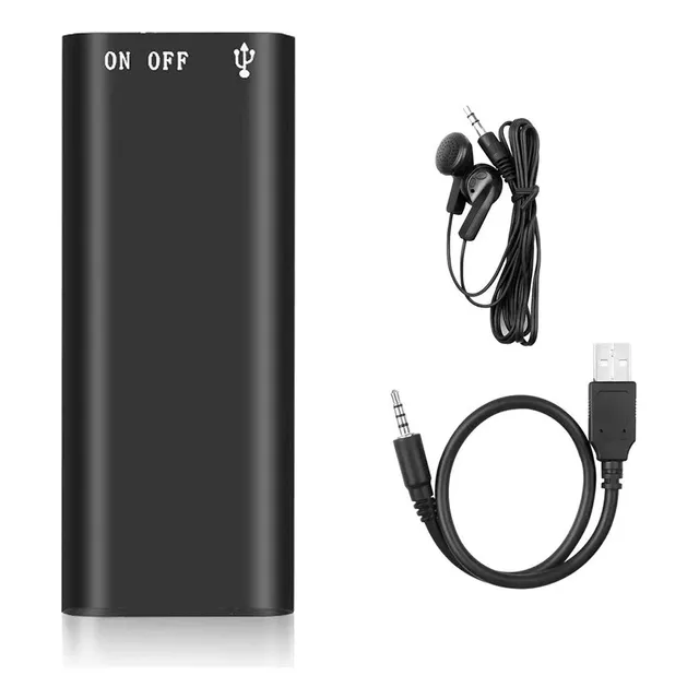 Mini Grabadora De Voz Espia Periodista Audio Digital Mic 4gb