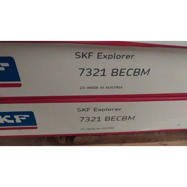 Rodamiento 7321 Becbm Marca Skf