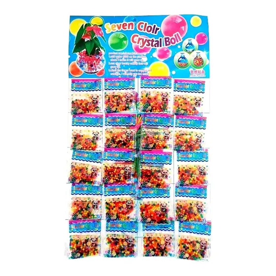 Blister Orbeez Bolita De Biogel Hidrogel Crece Con Agua Full