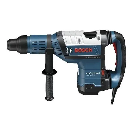 Rotomartillo electroneumático Bosch Professional GBH 8-45 D azul con 1500W de potencia 220V