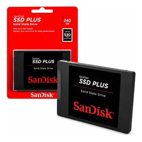 SanDisk SSD Plus SDSSDA-960G-G26 SSD de disco sólido interno de