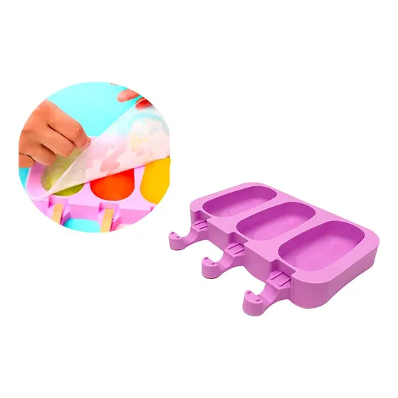 Molde Para Paletas  De Silicona