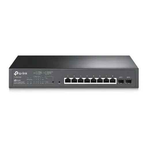 Switch Smart Gigabit 8 Portas Poe+ 2-sfp Tl-sg2210mp Tp-link