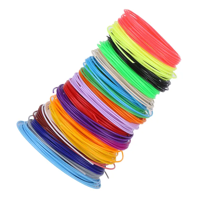 Py El Filamento Rellena 20 Colores 1.75mm Pcl Para La