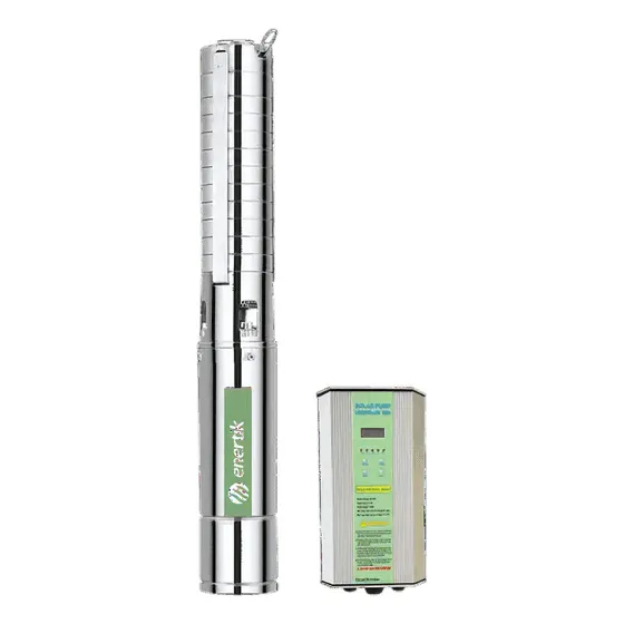 Bomba Solar Sumergible Centrífuga 1500w 4  Enertik
