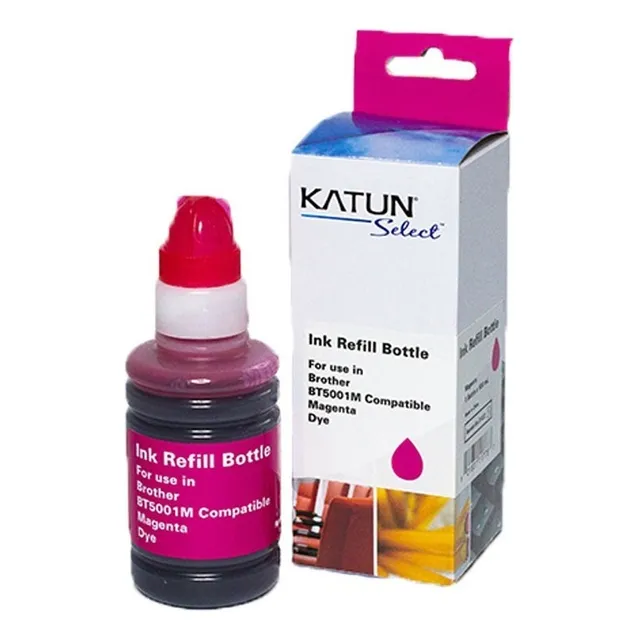 Botella de tinta magenta Katun Compat Brother DCP T500, 500 m