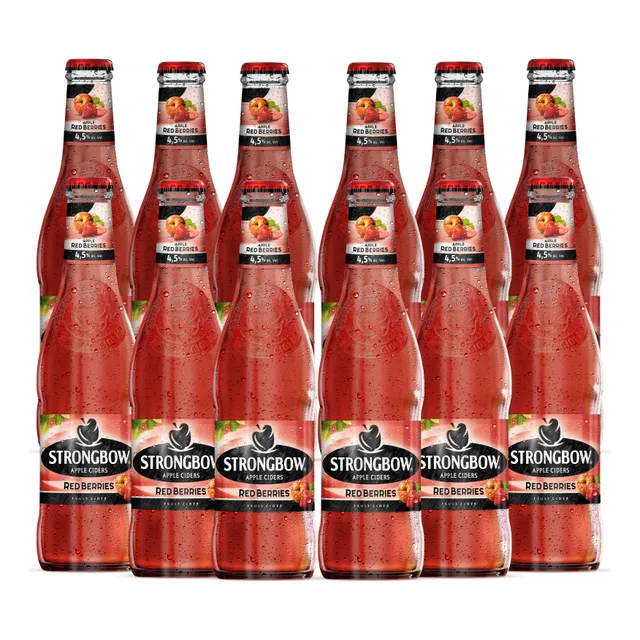 Sidra Strongbow Red Berries 12 Pack Botella 330 Ml