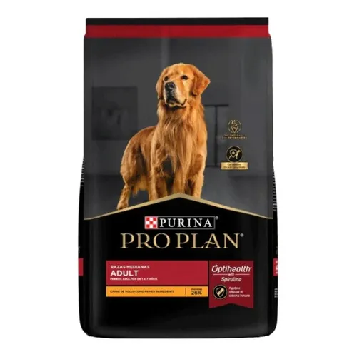 Alimento Pro Plan Raza Mediana Adulto 20 Kgs Criadores