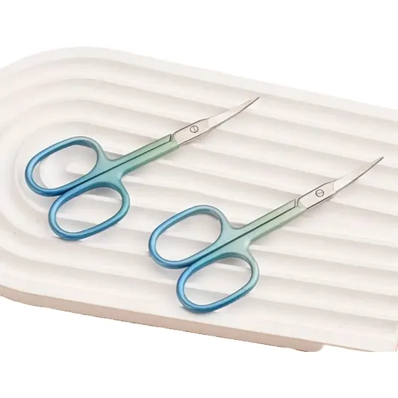 Tijeras Profesionales Para Cutícula Ultrafina En Acero