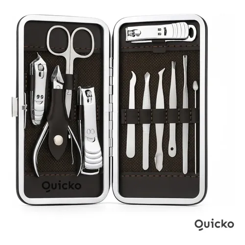 Zizzon Professional Nail Care Kit Manicure Grooming Set With