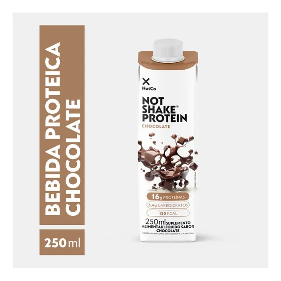 Bebida Proteica Notco Notshake Protein Chocolate 250ml