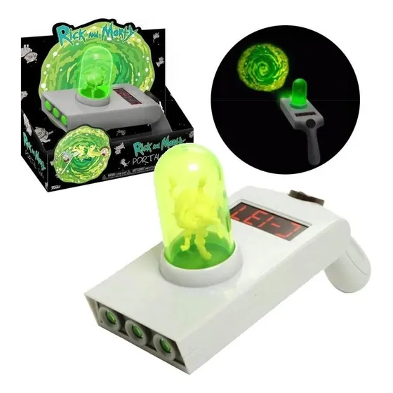 Funko Portal Gun - Rick And Morty - Raro - Som E Luz