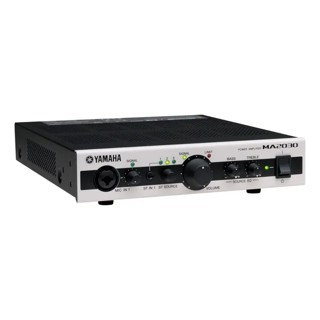 Mezcladora Yamaha Amplificada Para Instalaciones Ma2030