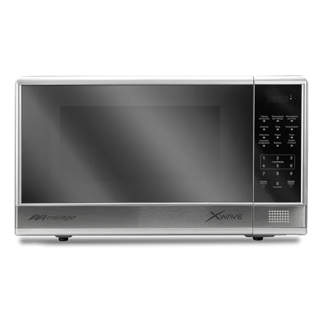 Horno De Microondas Mirage Xwave Mwd031e Plata 1.1 Ft³ 1000w