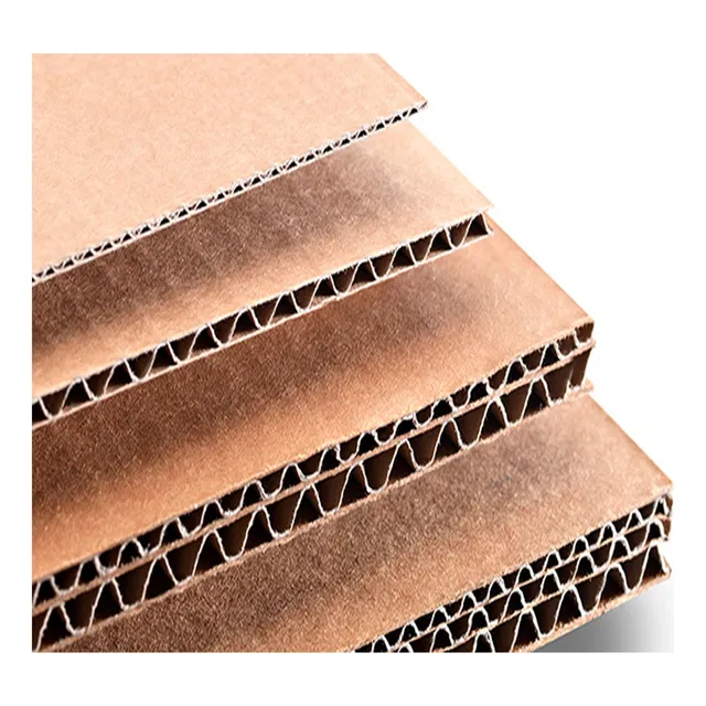 Carton Corrugado  Plancha 70 X 100cm  3.5 Mm Espesor