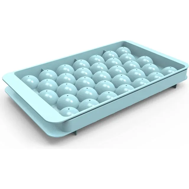 Hielera Molde Bolas Hielo Cubetera Whisky Ice Bar 33 Esferas