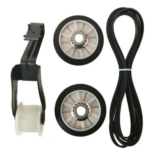 Kit Secadora Whirlpool Polea Tensora Correa Patines 4392065