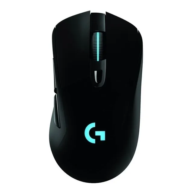 Mouse gamer de juego recargable LogitechG Series Lightspeed Hero G703 negro