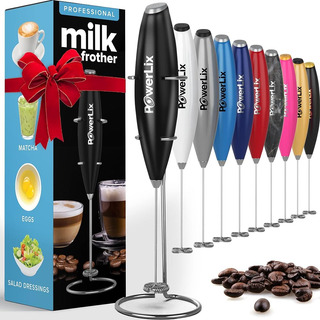 ~? Powerlix Milk Frother Handheld Battery Operated Electric ~? Powerlix Milk Frother Handheld Battery Operated Electric