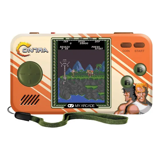 My Arcade Contra & Super Contra Pocket Player Pro Portable
