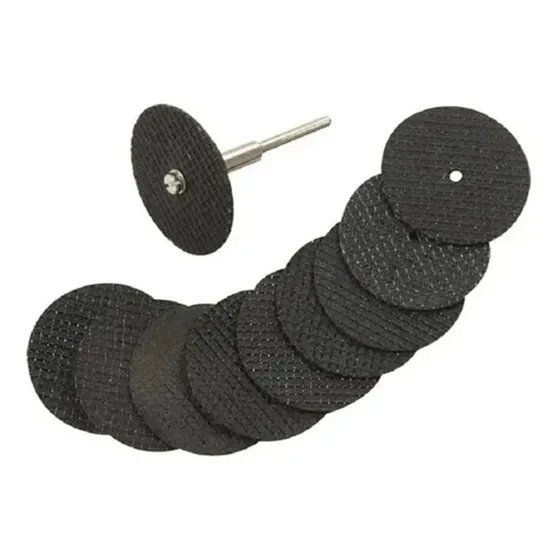 Kit 10 Discos De Corte Minitorno Madera Plastico Mini Torno