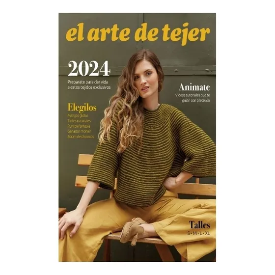 Libro El Arte De Tejer 2024 /varios Autores, De Varios Autores. Aplica, Vol. No Aplica. Editorial Veredit, Tapa Blanda, Edición No Aplica En Castellano, 2024