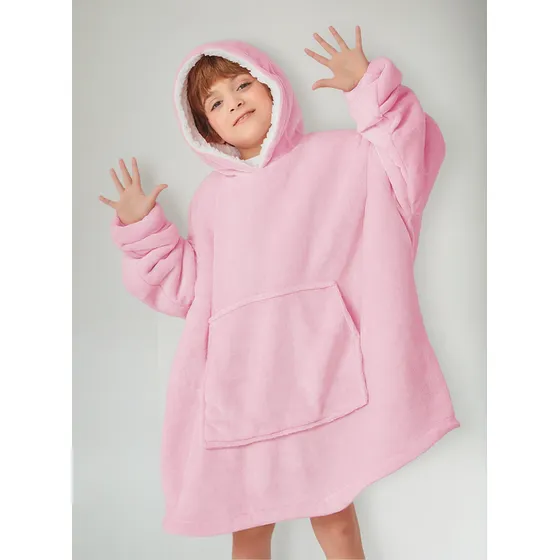 Sudadera Cobija Hoodie Suave Niña Niño Con Capucha Suave