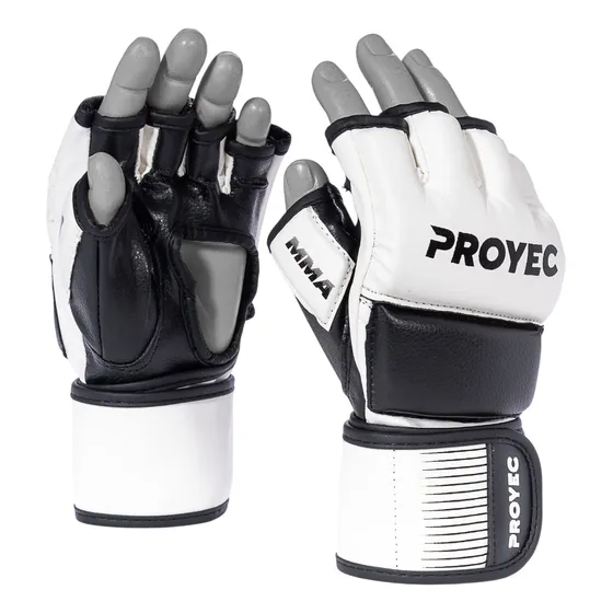 Guantes Mma Blanco Proyec Valetodo Poliuretano Proteccion