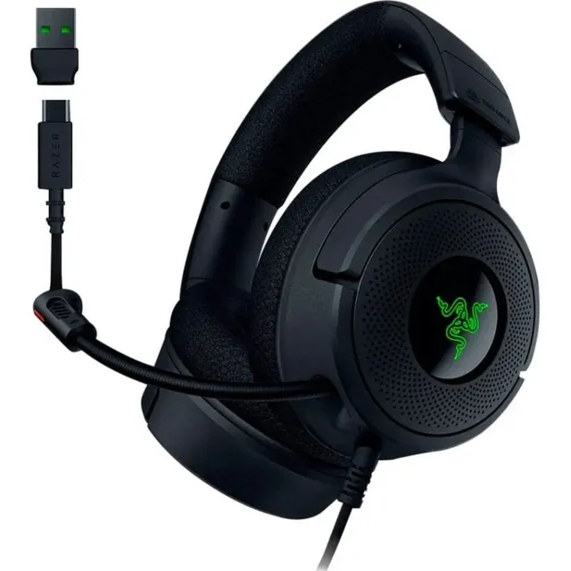 Audifono C/microf. Razer Kraken V4 X Chroma Black Color Negro