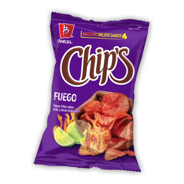 Barcel - Chips Fuego 55gr Mediano
